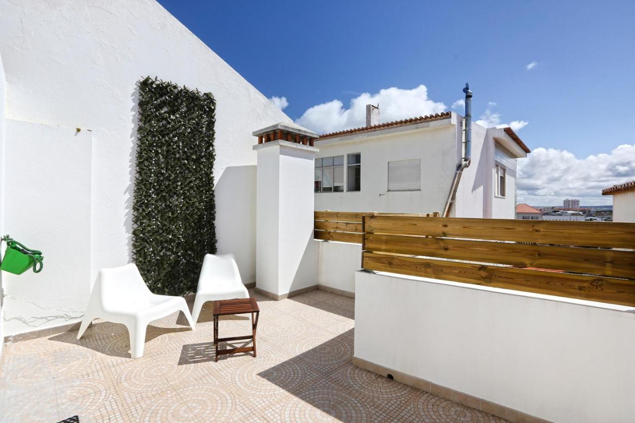 Ferienwohnung Sunrise Terrace Peniche Exterior foto